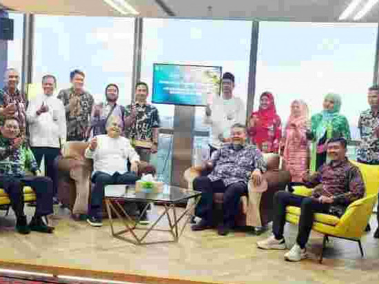 Pemda Inhil dan PT. BRK Syariah Rapat Koordinasi Optimalisasi Pendapatan Daerah dan Percepatan/ Perluasan Digitalisasi Daerah Tahun 2023